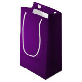 Petit Sac Cadeau Vignette cool violet-noir gris (Devant Angle)