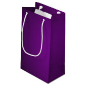 Petit Sac Cadeau Vignette cool violet-noir gris (Dos Angle)
