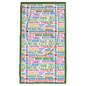 Petit Sac Cadeau Ville de musique de Nashville (Devant)