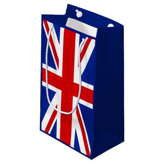 Petit Sac Cadeau vintage london mode britanno (Devant Angle)