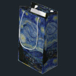 Petit Sac Cadeau Vintage Van Gogh La Nuit étoilée<br><div class="desc">Ce design s'inspire de l'huile de Vincent van Gogh de 1889 sur toile,  "La nuit étoilée".</div>