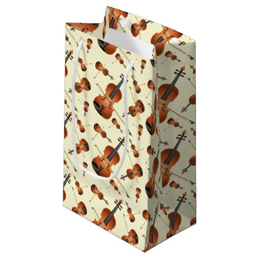 Petit Sac Cadeau Viola Violon Musique Enseignant Musicien (Devant Angle)