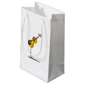 Petit Sac Cadeau Violon liquide (Dos Angle)