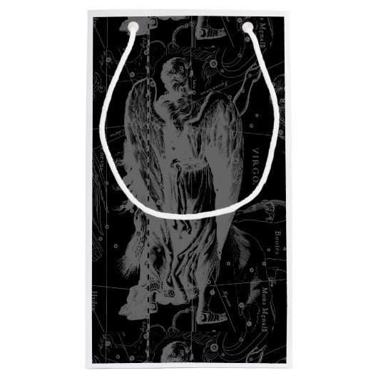 Petit Sac Cadeau Virgo Constellation Hevelius 1690 (Dos)