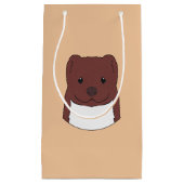 Petit Sac Cadeau Visage du fuseau (Devant)