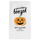 Petit Sac Cadeau Vous avez été boosté - Citrouille Halloween Party (Devant)