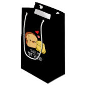 Petit Sac Cadeau Vous êtes Mon Beurre Moitié Drôle Jeu de Toast Pun (Devant Angle)