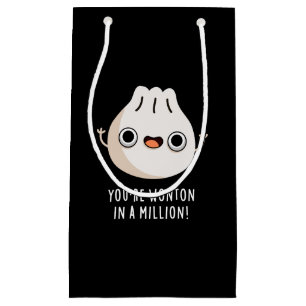Petit Sac Cadeau Vous êtes Wonton In A Million Dimsum Pun Dark BG