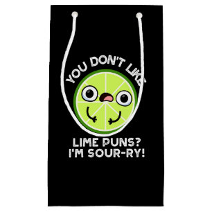 Petit Sac Cadeau Vous n'aimez pas les jeux de mots sur les limes Je