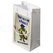 Petit Sac Cadeau Vous n'êtes pas un fossile (Dos Angle)