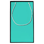 Petit Sac Cadeau Vrai bleu turquoise bleu vert Sud-ouest couleur so (Dos)