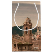 Petit Sac Cadeau Vue aérienne de Rome de Monte Pincio visitant le (Dos)