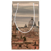 Petit Sac Cadeau Vue aérienne de Rome de Monte Pincio visitant le (Devant)