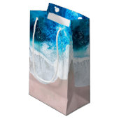 Petit Sac Cadeau Vue plage (Devant Angle)