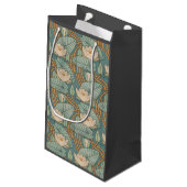 Petit Sac Cadeau Water Lys Lily Art Nouveau Nature (Dos Angle)