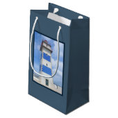 Petit Sac Cadeau Watercolor lighthouse (Dos Angle)