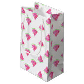 Petit Sac Cadeau Watercolor Watermelon (Dos Angle)