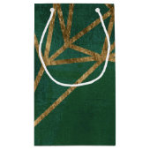 Petit Sac Cadeau Web Gold et Green Jungle (Dos)