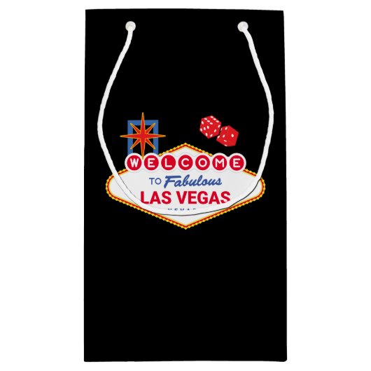 Petit Sac Cadeau Welcome To Fabulous Las Vegas (Dos)