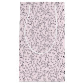 Petit Sac Cadeau Whimsy en fleurs (Devant)