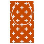 Petit Sac Cadeau White polka crosses (Dos)