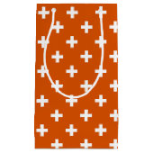 Petit Sac Cadeau White polka crosses (Devant)