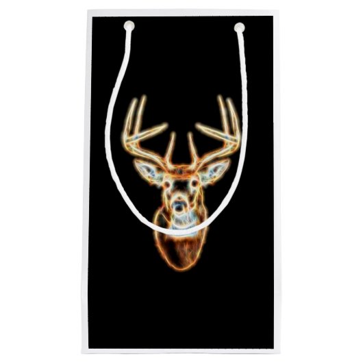 Petit Sac Cadeau White Tail Head Energy Spirit (Devant)
