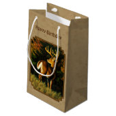 Petit Sac Cadeau Whitetail Buck (Dos Angle)