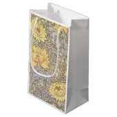 Petit Sac Cadeau William Morris Chrysanthemum Fleurs maman (Dos Angle)