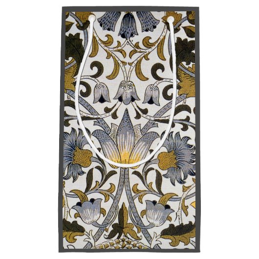 Petit Sac Cadeau William Morris Lodden Fleur florale (Devant)