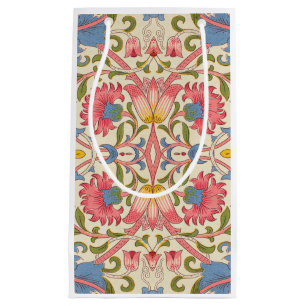 Petit Sac Cadeau William Morris Lodden papier peint à fleurs floral