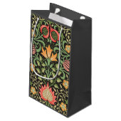 Petit Sac Cadeau William Morris Persian Floral Antique (Dos Angle)