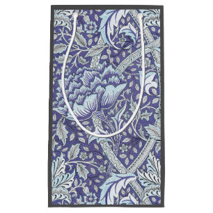 Petit Sac Cadeau William Morris Windrush fleurs bleues