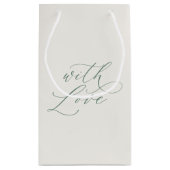 Petit Sac Cadeau With Love Wedding Favor Bag (Dos)