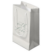 Petit Sac Cadeau With Love Wedding Favor Bag (Devant Angle)