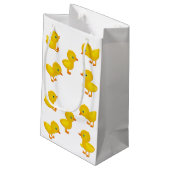 Petit Sac Cadeau Yellow Baby Chicks Gift Bag (Dos Angle)