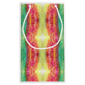 Petit Sac Cadeau Yellow, Pink, Green Bright Magic Gift Bag (Dos)