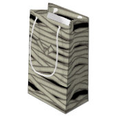 Petit Sac Cadeau Yeux de maman Halloween Orange ID685 (Dos Angle)