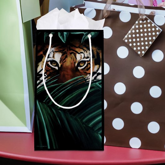 Petit Sac Cadeau Yeux de tigre