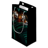 Petit Sac Cadeau Yeux de tigre (Devant Angle)