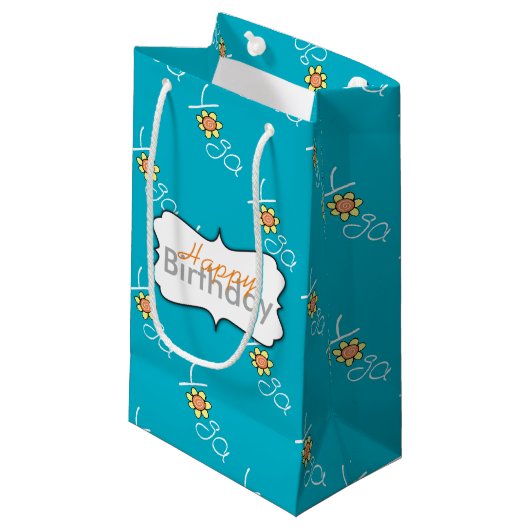 Petit Sac Cadeau Yoga (Devant Angle)