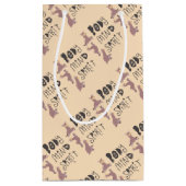 Petit Sac Cadeau Yoga Llamas (Dos)