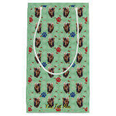 Petit Sac Cadeau Yorkshire Terrier Portrait (Devant)