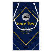 Petit Sac Cadeau Your Logo & Customizable Design Template (Dos)