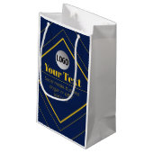 Petit Sac Cadeau Your Logo & Customizable Design Template (Dos Angle)