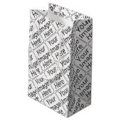 Petit Sac Cadeau zazzle_wrappingpaper-tiled_YIH (Dos Angle)