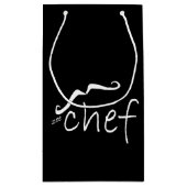 Petit Sac Cadeau Zee Chef Français Black SGB (Dos)