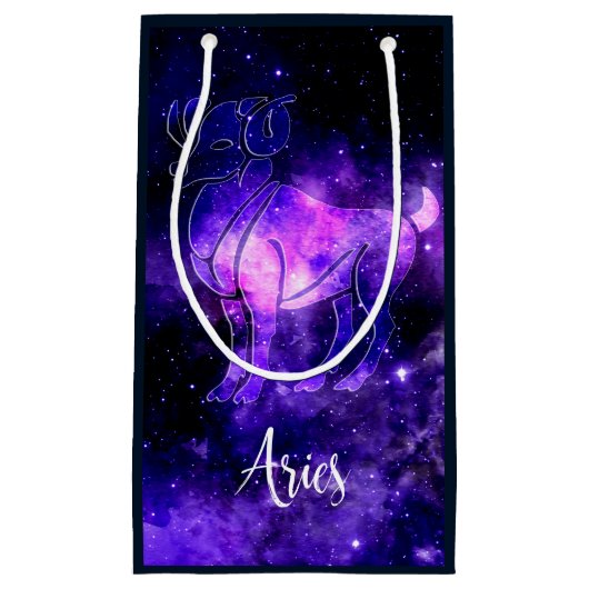 Petit Sac Cadeau Zodiac : Aries (Devant)