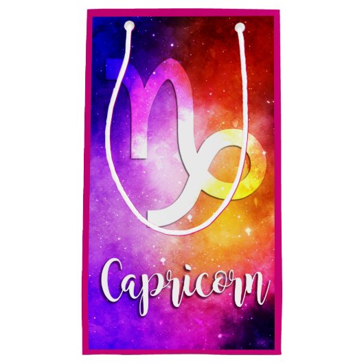 Petit Sac Cadeau Zodiac : Capricorne Space Candy (Devant)