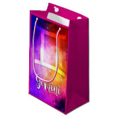 Petit Sac Cadeau Zodiac : Gemini Candy Space (Devant Angle)